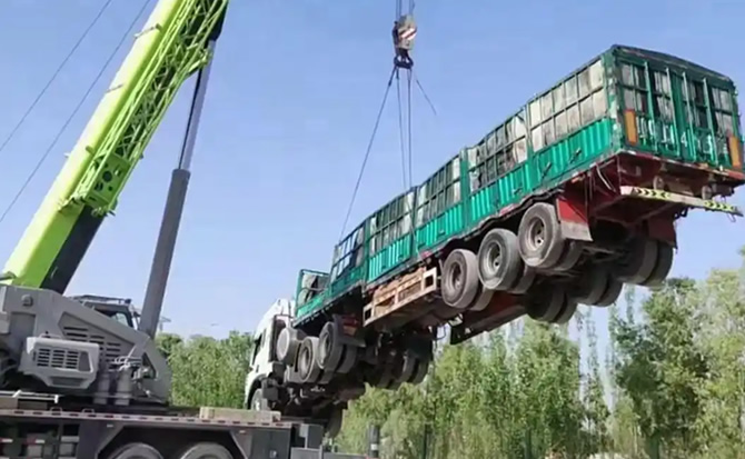 固始道路脱困救援案例